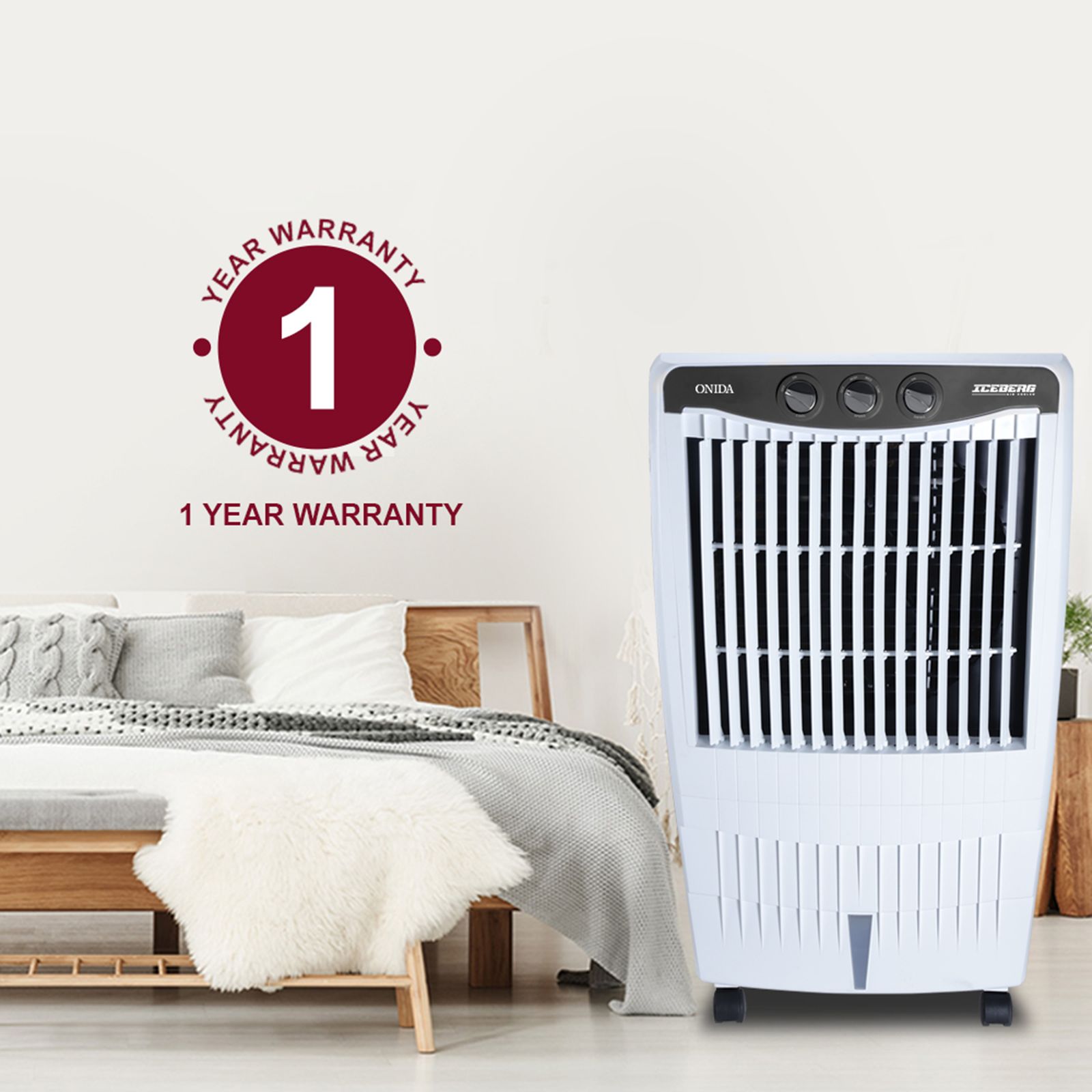 Buy Onida 85 Litres Desert Air Cooler (Honeycomb Pads, DC85IDG